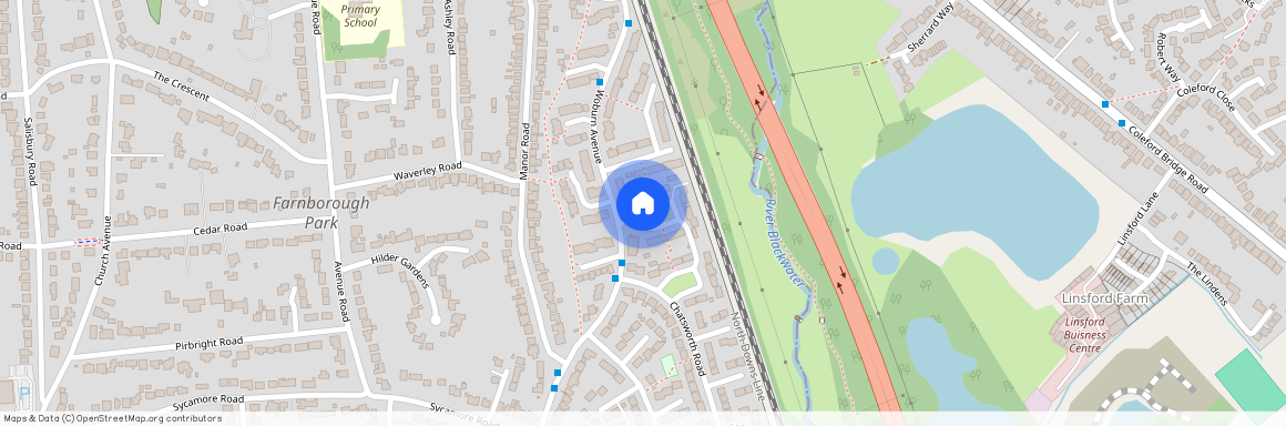 Longleat Square, Farnborough, Hampshire, GU14