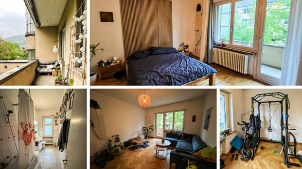 31/2-ROOM APARTMENT IN BERN - SANDRAIN, FURNISHED, TEMPORARY - Photo 1
