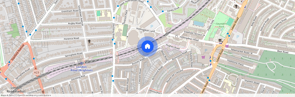 Princes Road, Brighton, East Sussex, BN2 3BY