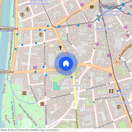 8010 Graz, 06.Bez.:Jakomini, Wielandgasse 22 / DG3