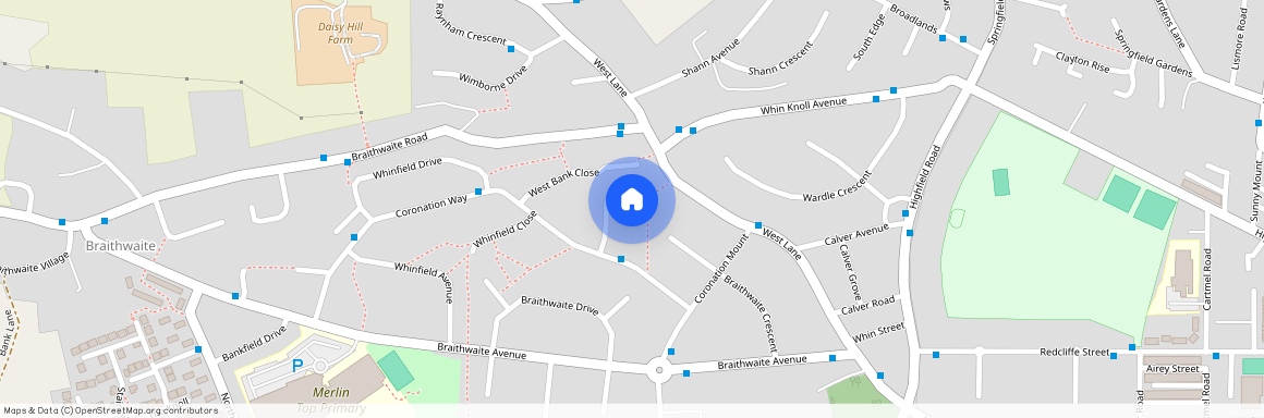 West Bank Rise, West Yorkshire BD22