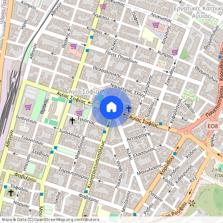 Κωνσταντινουπόλεως, 262 23, Πάτρα (262 23), Αγία Σοφία (Πάτρα)