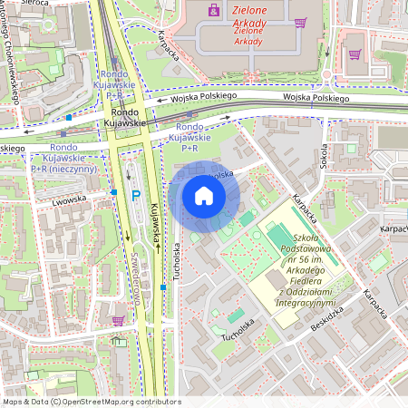 ul. Tucholska, Wzgórze Wolności, Bydgoszcz, kujawsko-pomorskie