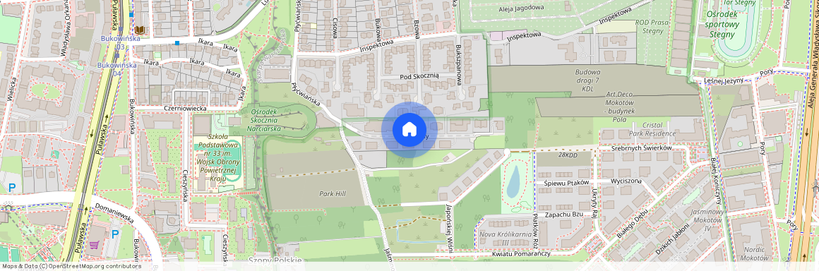 ul. Leszczyny, Stegny, Mokotów, Warszawa, mazowieckie