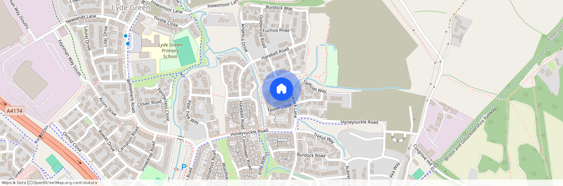 Hollyhock Lane- Lyde Green