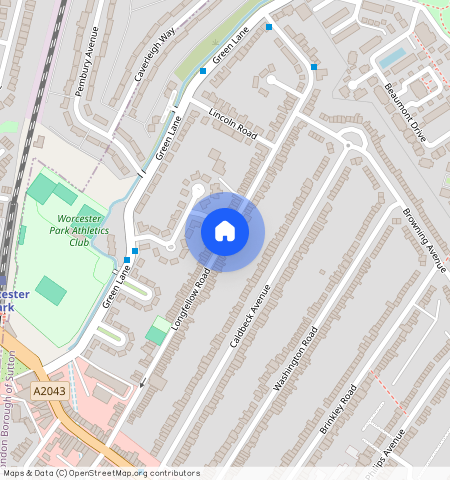 Longfellow Road, Worcester Park, KT4