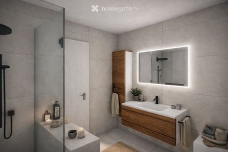 Moderne 3.5-Zimmer-Terrassenwohnung mit Panoramablick in Eschenbach SG - Photo 4