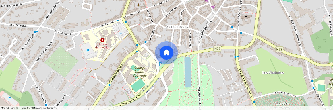 Boulevard de la Dodaine, 50, 44, 1400, Nivelles