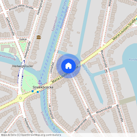 Maria-Louisen-Straße 13, 22299 Hamburg-Nord - Hamburg Winterhude