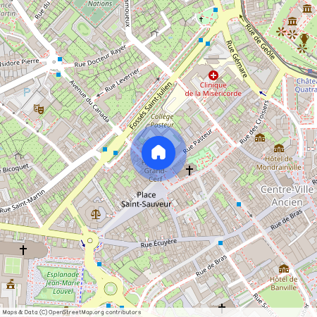 14000, La Ville De Caen