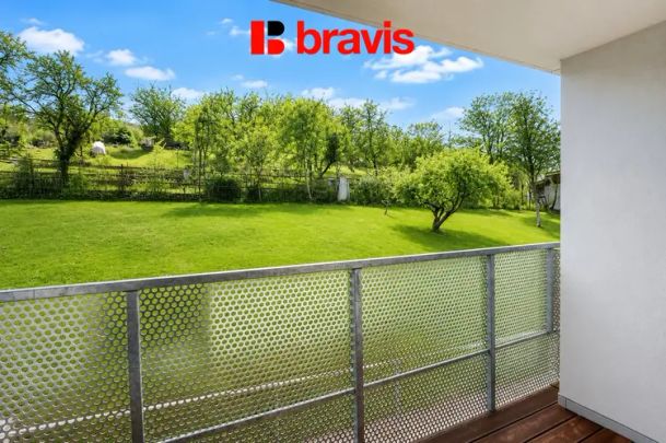 Pronájem prostorného bytu 2+kk, ul. Vídeňská, Brno- Štýřice, balkon, zařízený - Photo 1