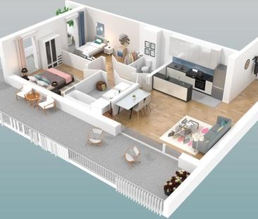 Location Appartement 3 pièces 66m² REIMS 51100 - Photo 4