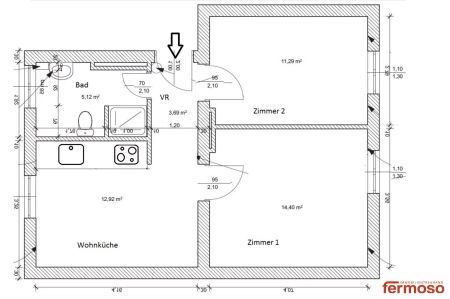 Gemütliches Zuhause in Ebergassing – 2,5-Zimmer-Wohnung mit Charme - Foto 3
