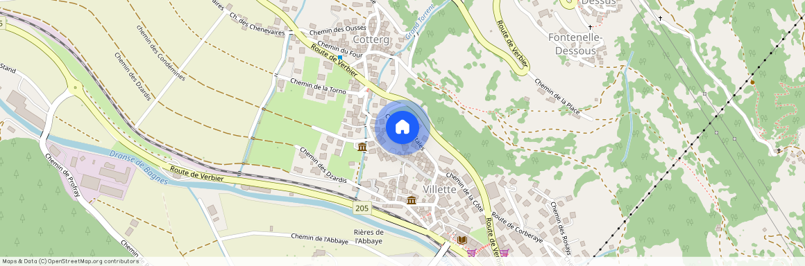 Chemin des Etales 53, 1934 Le Châble VS