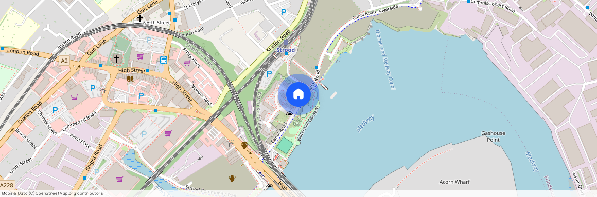 Canal Road, Strood, Rochester, Kent, ME2