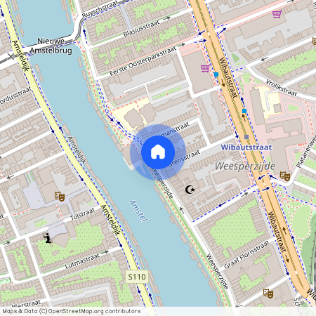 Weesperzijde 68-2, Weesperzijde-Midden/Zuid, 1091EH, Amsterdam