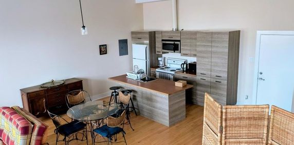 Très grand loft, plafonds 12 pieds, 2 chambres situé dans un Couvent au pittoresque village du Vieux Sainte-Rose Laval, 2250$ tout inclut - Photo 2