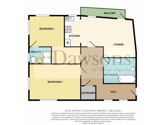 2 bedroom apartment to rent - Photo 1