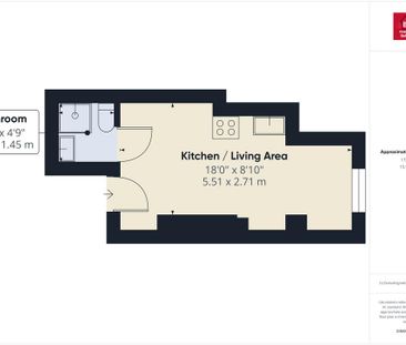 Studio to rent - Photo 6