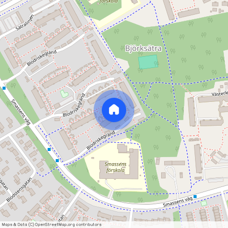 Björksätra, Sandviken, Gävleborg, Blodriskegränd 15 B