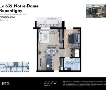 632 Notre-Dame | 3½ à louer | INTERNET | ASCENSEUR | STATIONNEMENT ... - Photo 4