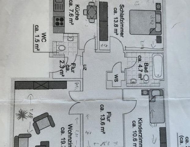 Nachmieter gesucht zum 15.01.26, 3 Zimmer, Kronshagen - Foto 1