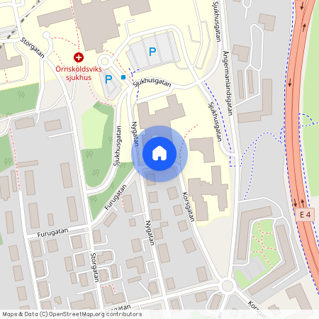 Valhalla, Örnsköldsvik, Västernorrland, Fridhemsvägen 4 B