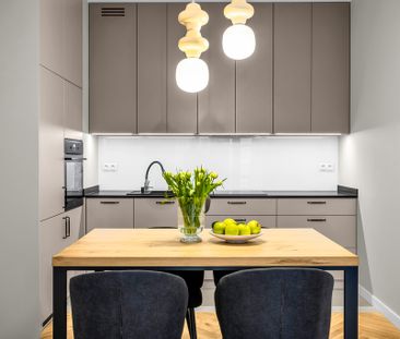 Nowoczesne mieszkanie 48 m2, Handelsmana, Wilanów. - Фото 6