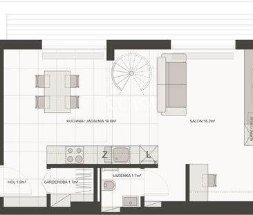 # Soft loft przy metrze na Starym Mokotowie, 64m - Photo 1