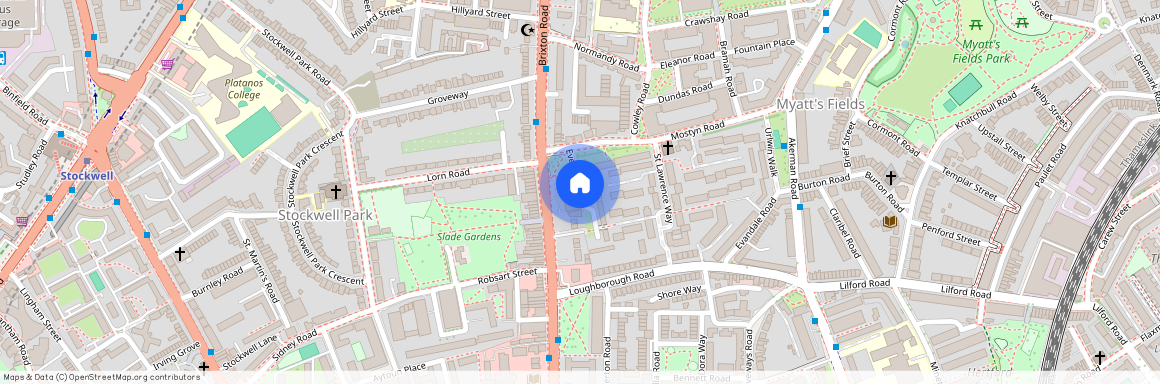 Evesham Walk, Lambeth, London, SW9
