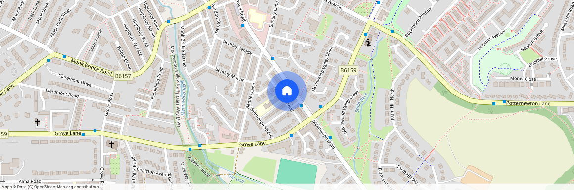 Meanwood Road, Meanwood, Leeds, LS6