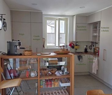 2½ Zimmer-Wohnung in Romainmôtier (VD), möbliert, auf Zeit - Foto 5