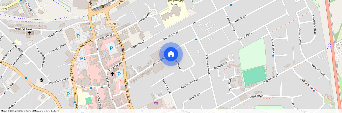 2 Bedroom Flat to Rent in Kings Road, Rushden, Northants, NN10