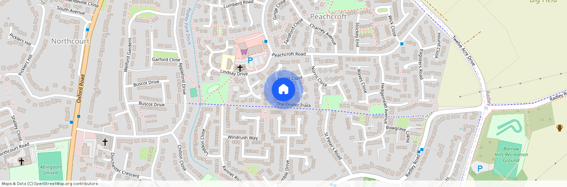 Norris Close, Abingdon, Oxfordshire, OX14