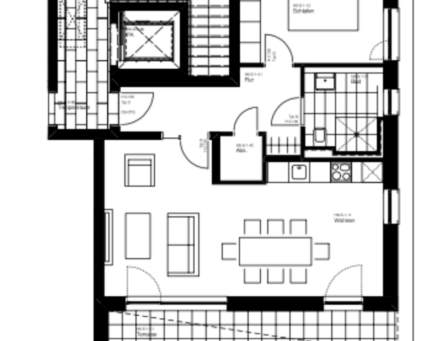 2 Zimmer-Wohnung zur Untermiete - Foto 1