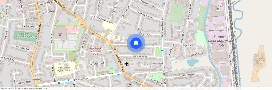 Evergreen View Apartments, Albany Street, Ilkeston, Derbyshire, DE7