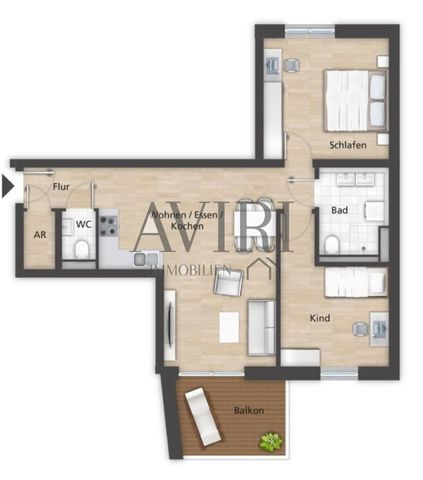 Schönes 3-Zimmer-Apartment inkl. Balkon - Bereit für Ihren Erstbezug! - Photo 5