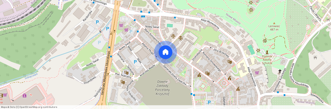 Śródmieście, ul. Andrzeja Wajdy, Wałbrzych