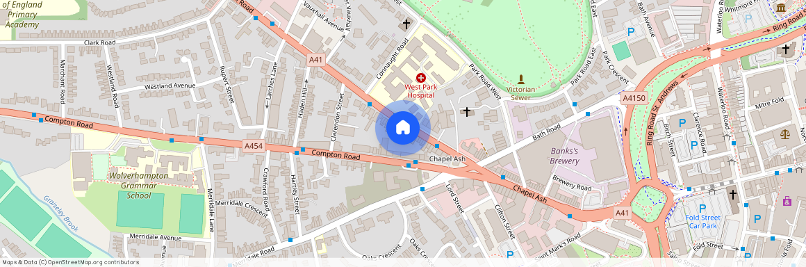 Tettenhall Road, Wolverhampton, West Midlands, WV3