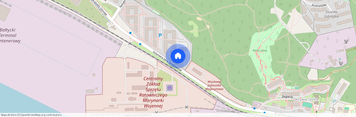 ul. Nasypowa, Oksywie, Gdynia, pomorskie