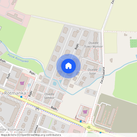 ul. Bajki, Rotmanka, Pruszcz Gdański, gdański, pomorskie