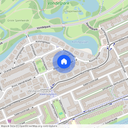 Willemspark, 1075 AX, Prins Hendriklaan, Amsterdam