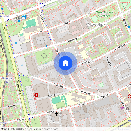 ul. Józefa Bellottiego, Nowolipki, Wola, Warszawa, mazowieckie