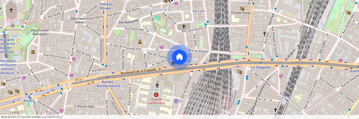 14 Rue de Chartres, 75018 Paris