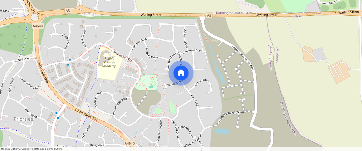 York Road, Priorslee, Telford