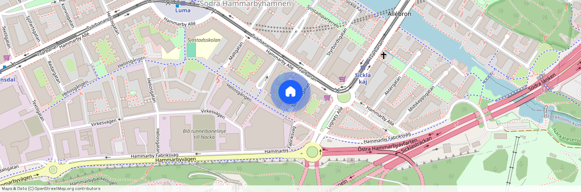 Södra Hammarbyhamnen, Stockholm, Torkhusgatan 6B