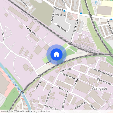 Prescott Street, Wigan, Greater Manchester, WN6