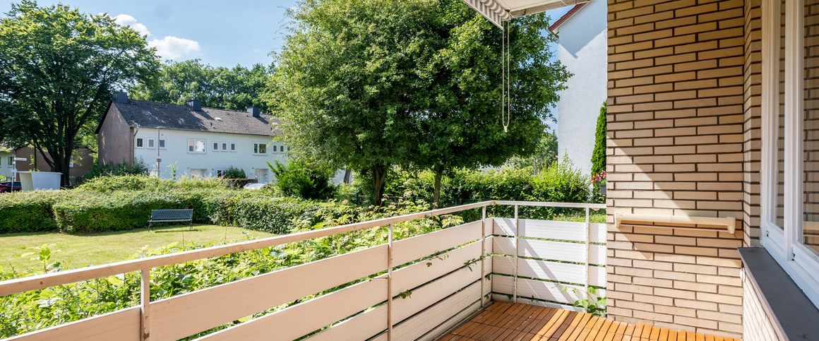 Gemütliche Appartementwohnung in Hochparterre mit Balkon im schönen Bielefeld Heepen - Photo 1