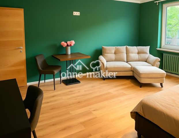 Top saniertes und möbliertes 1 Zimmer Apartment in Düsseldorf Wersten in Uninähe privat zu vermieten - Foto 1