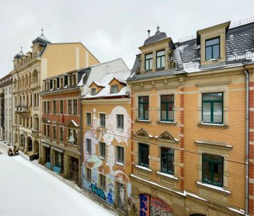 Äußere Neustadt: Dachgeschoss + Parkett + EBK! - Foto 4